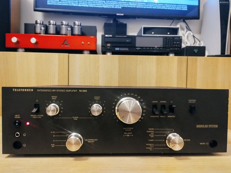 Telefunken TA 350 - wzmacniacz stereo