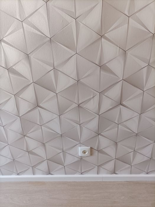 Aplicador de papel de parede.