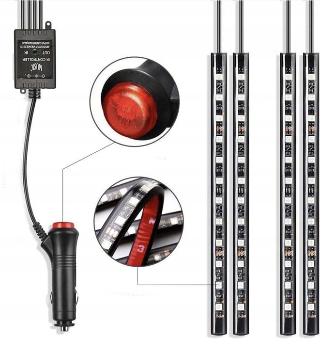 Oświetlenie LED Do wnętrza samochodu Auta itp PILOT