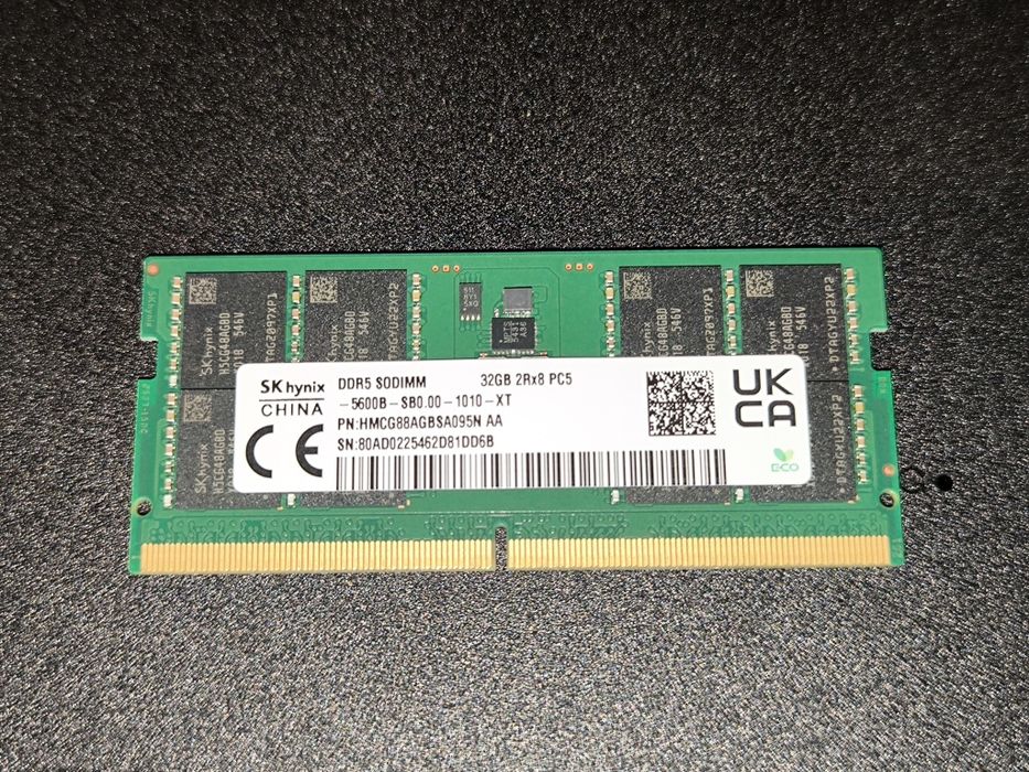Lenovo Memória RAM DDR5 Sodimm SK Hynix 32gb 5600mhz