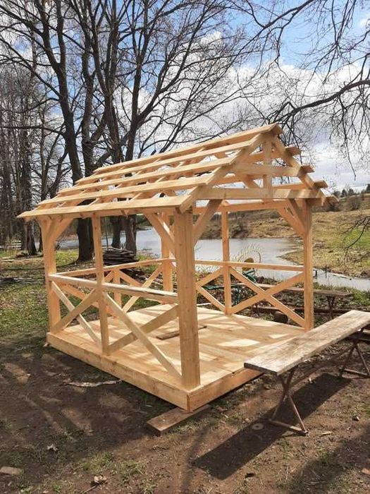 Террасы из Термодерева. Зоны у Бассейна. Проектирование и Монтаж.