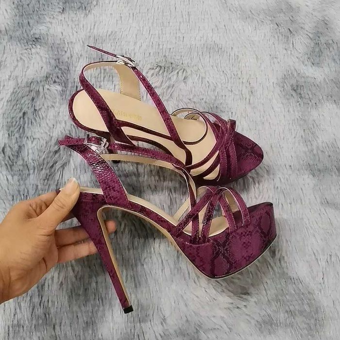 Szpilki na platformie szpilka 14 cm 17 kolorów