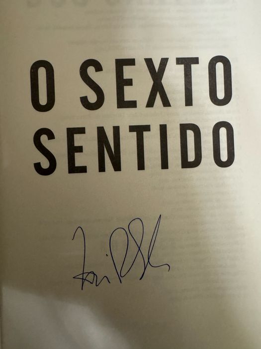 LIVRO - SEXTO SENTIDO - Edição de colecionador