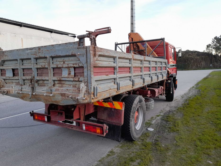 MAN f90 19 t c/grua e bascula