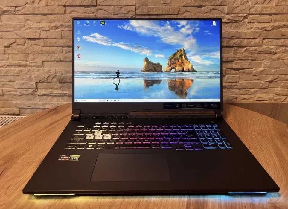 Asus ROG Strix G17 IPS 16x4,7GHZ 1TB 16GB RTX3060 6GB 140W Windows 11