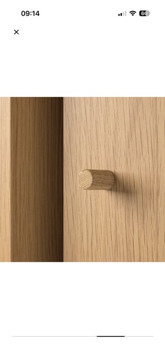 Regał z 6 półkami  imitacja dębu LÅDMAKARE  Ikea stan idealny
