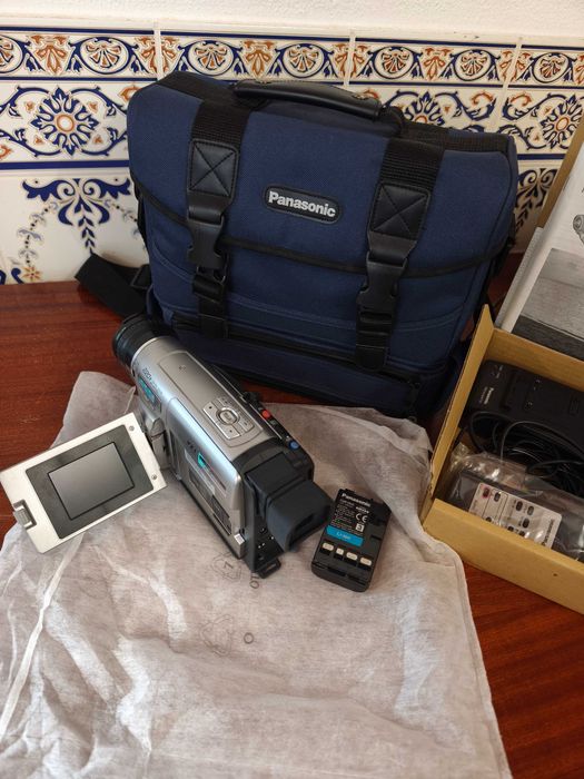 Máquina de filmar panasonic