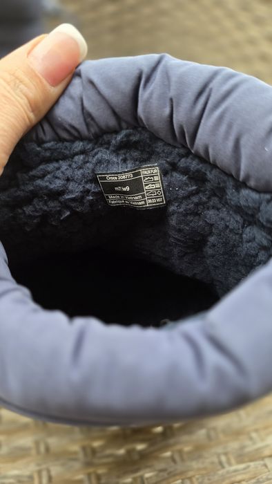 Зимові чоботи crocs w7