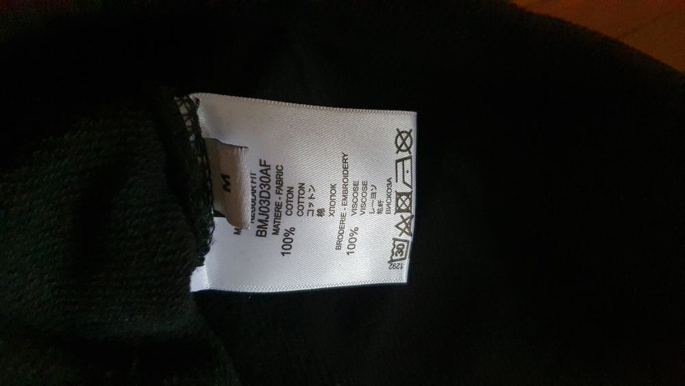 Givenchy Bluza kangurka czarna rozm.M