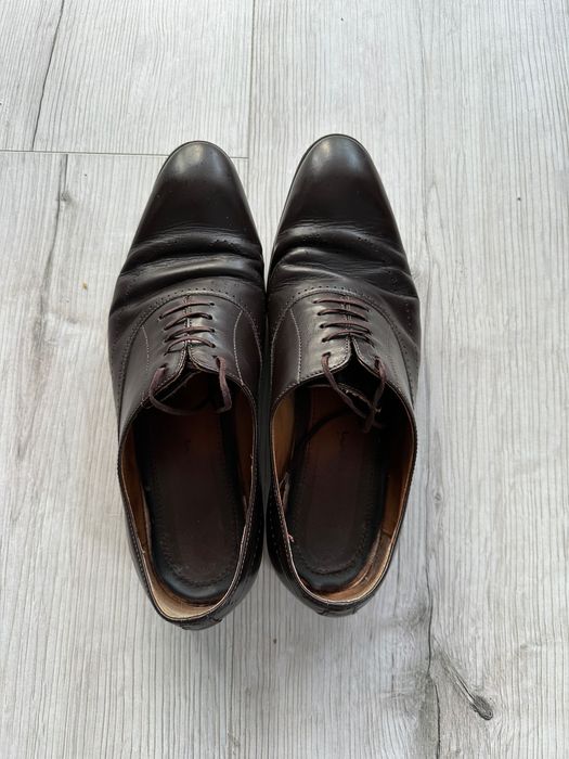 Buty do garnituru brązowe Pauloadriani rozmiar 41