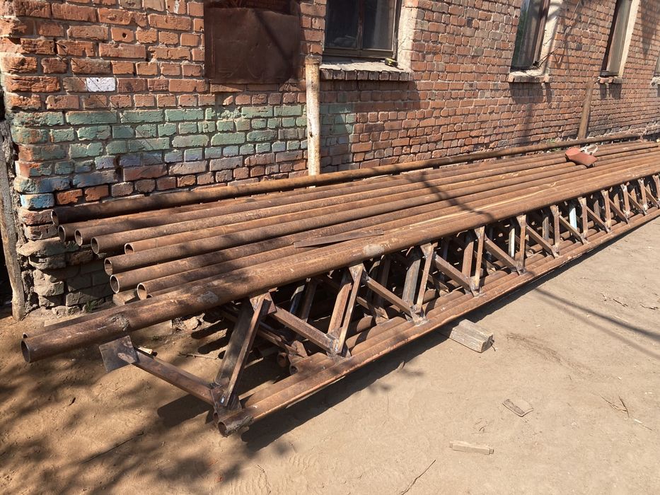 Фермы 10,5м 12м.армянка (ангар,склад,навес)