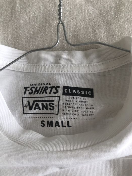 Biała koszulka vans damska