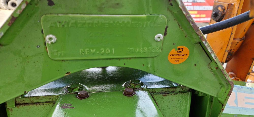 Brona Wahadłowa Amazone RE Vario 301 3m hydropak wał tylny WOM Agregat
