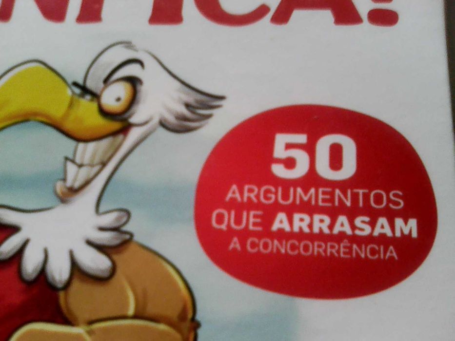 Livro: Carrega Benfica!
50 Argumentos que arrasam a concorrência