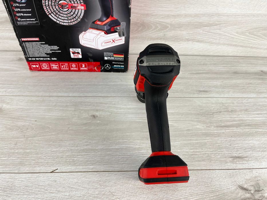 Шуруповерт ударний акумуляторний TP-CD 18/120, 18В, безщітковий 120 Нм Einhell