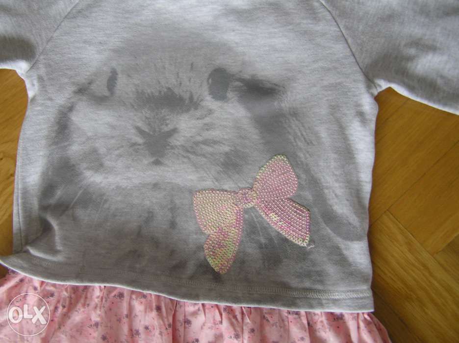 Ciepła i miękka tunika F&F 110 - 116 cm