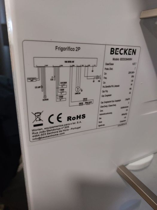 Frigorífico Becken No Frost