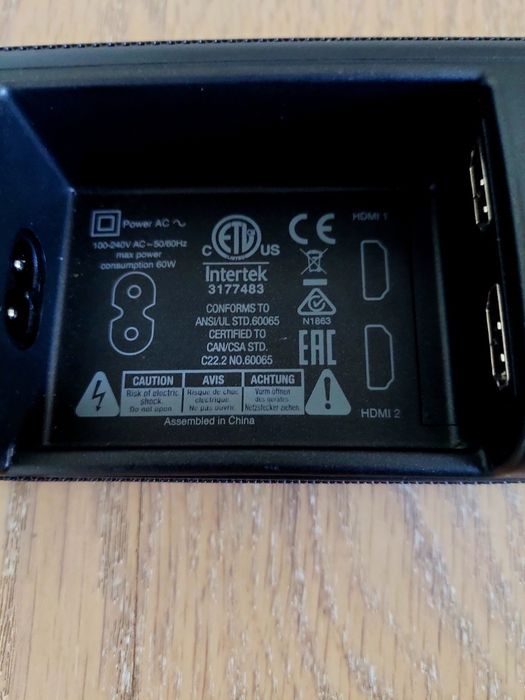 TV саундбар Cambridge Audio TVB2 Bluetooth не комплект