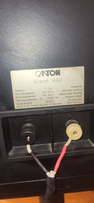 акустика Canton Karat 940