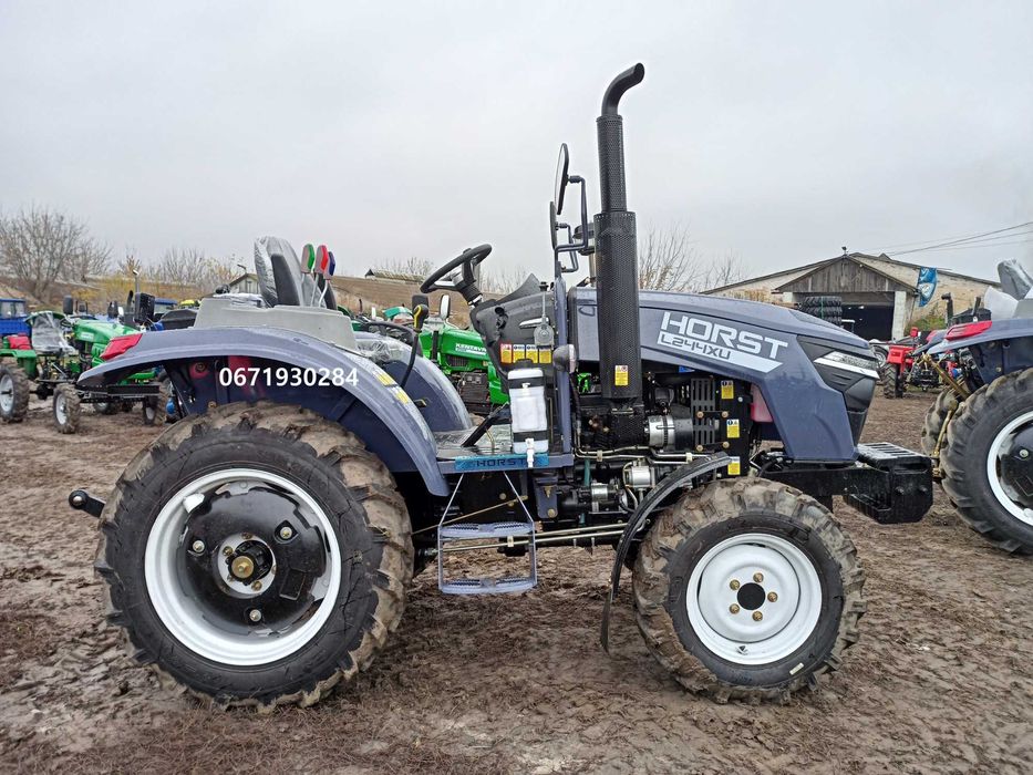 Трактор HORST L 244 XU ГУР Блокування диференціалу Примусова гідравліка 4х4 Рівна підлога Безкоштовна доставка
