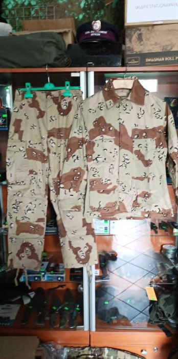 Mundur US.Army Bluza + Spodnie 6 Color Desert r. X-Smal Short klatka 100 / pas 68 kontrakt Desert Storm