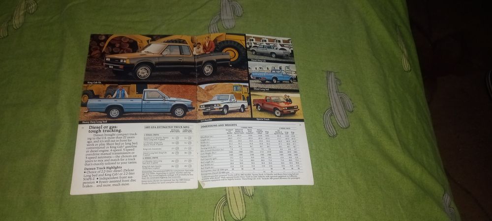 Брошюра Nissan та Datsun 1983 року випуску 83 280-ZX