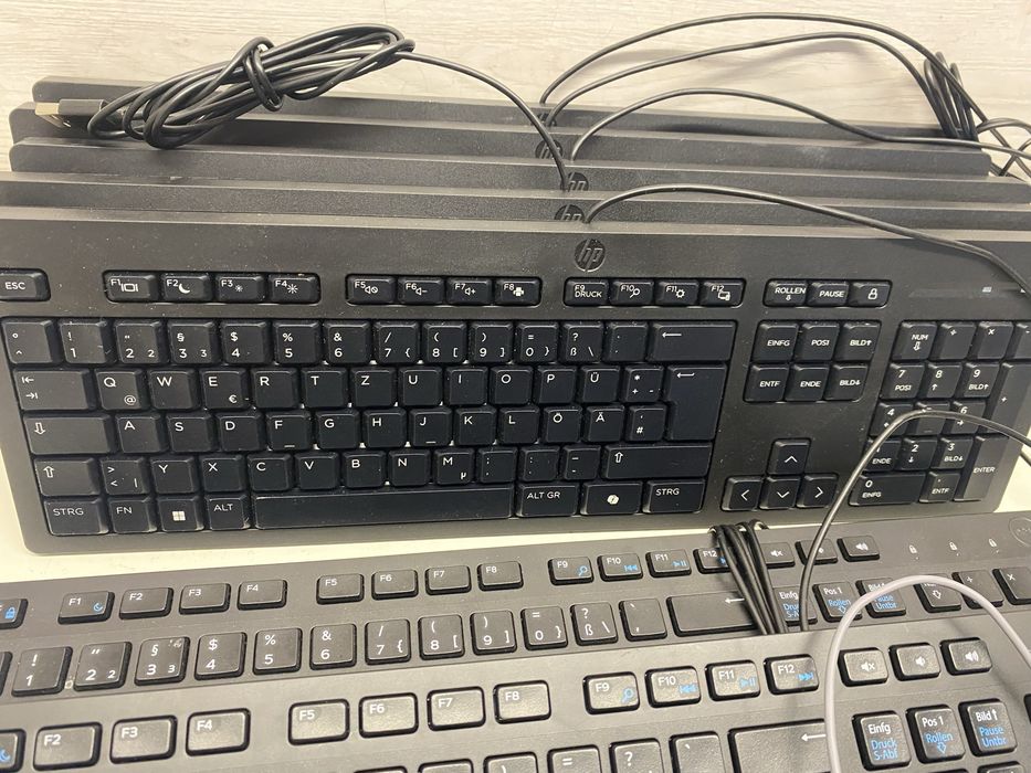 Клавіатура HP 125 Wired Keyboard TPA-P001K нова німецька розкладка