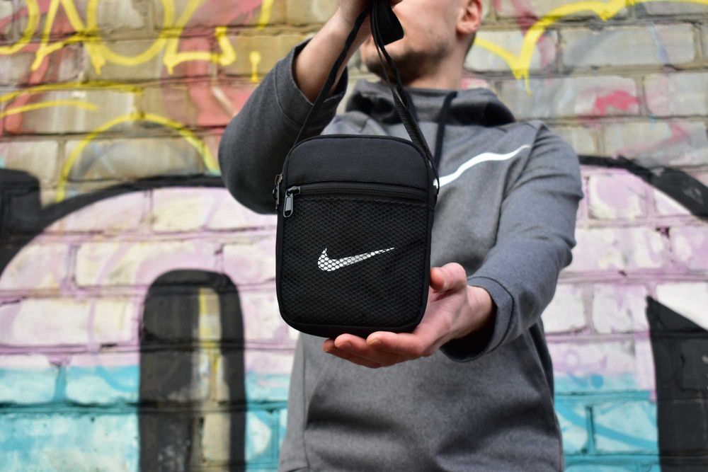 Барсетка Nike чоловіча через плече Oxford 1000D - 3 відділення