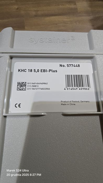 Młotowiertarka Festool KHC 18 5,0 EBI PLUS