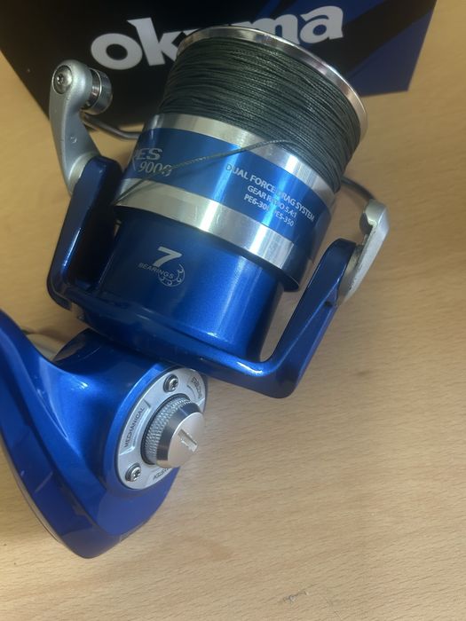 Carreto Okuma Azores 9000 Impecavel