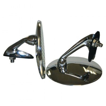 Escape duplo preto com ponteiras cromadas p BUGGY