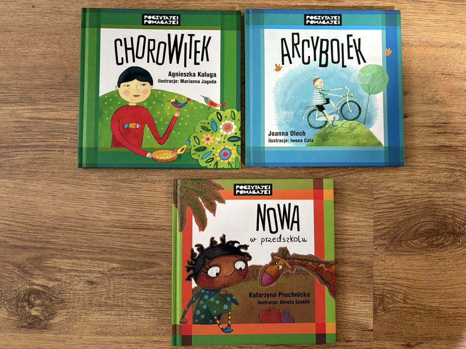 Zestaw książek „Poczytajki pomagajki”