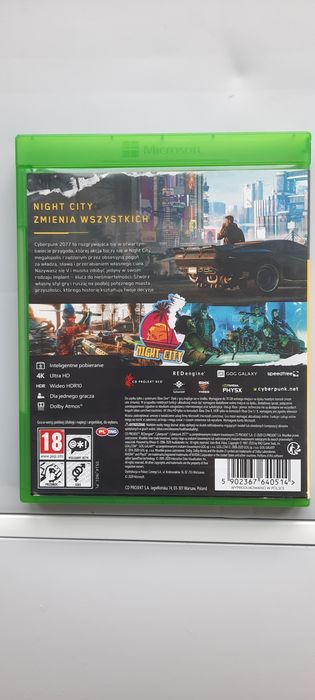 CyberPunk 2077 xbox one wersja PL