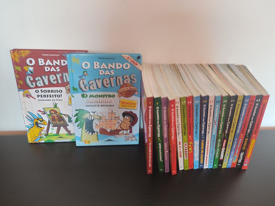 livros do bando das cavernas.