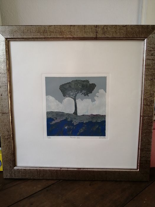 Quadro "Paisage Gris" de Gil Martin