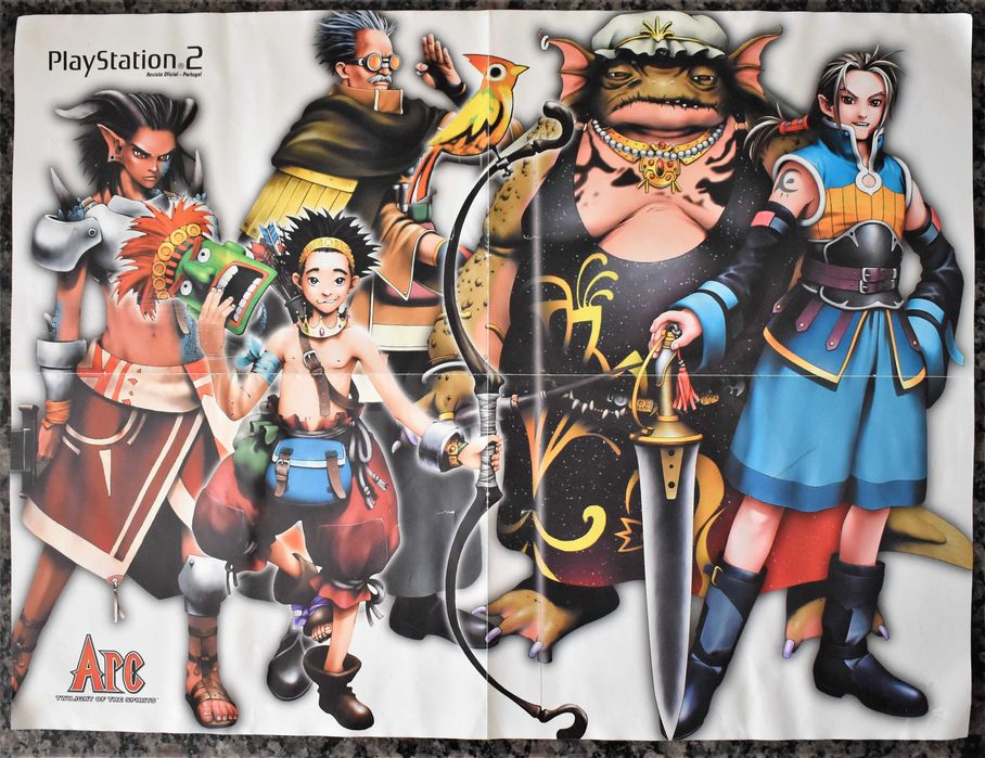 Arc the Lad: Twilight of the Spirits / Beyond Good & Evil - Poster PS2