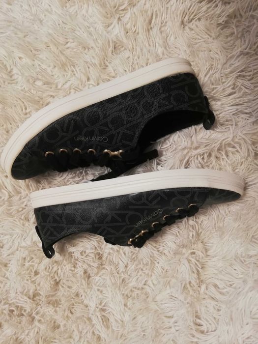 trampki Calvin Klein 39 czarne trampki 39 Calvin Klein