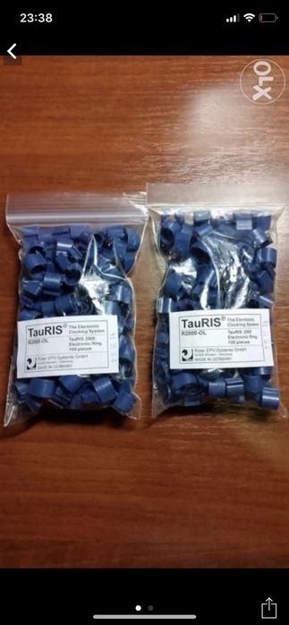 Obrączki elektroniczne Tauris 2000- mega okazja