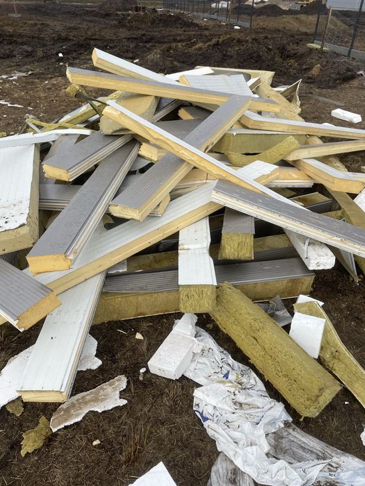 Płyty warstwowe - odpady