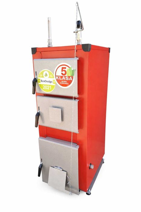 Piec Kocioł na Drewno Węgiel 5 KLASA 18kw do 220m2 Producent Dostawa