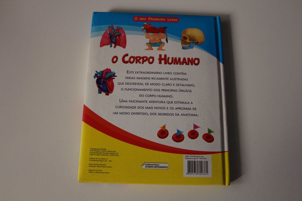Livro - O corpo humano.  6 aos 10 anos.
