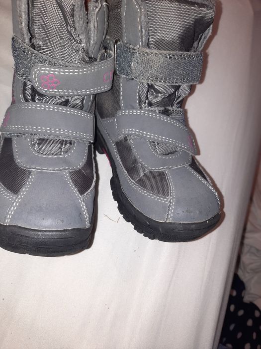 Buty dziewczęce 27 coccodrillo śniegowce zimowe trapery