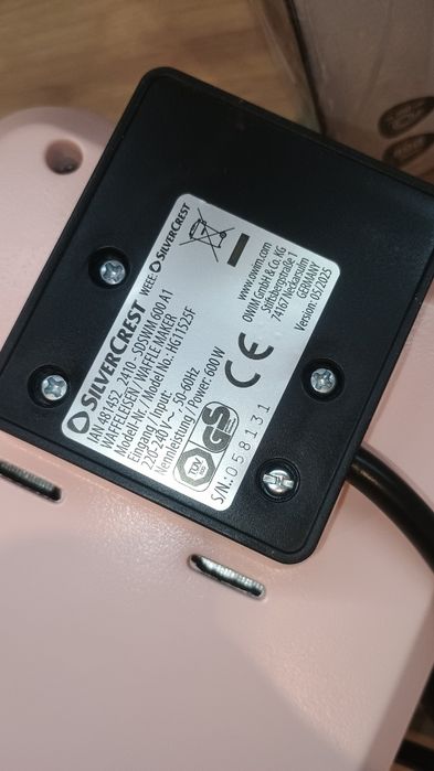 Електро вафельниця Silver crest