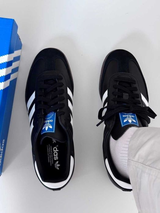czarne adidas SAMBA buty dla pary oryginalne sneakersy R.37
