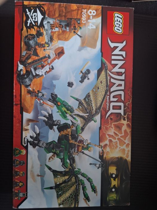 lego ninjago smok lloyda 70593