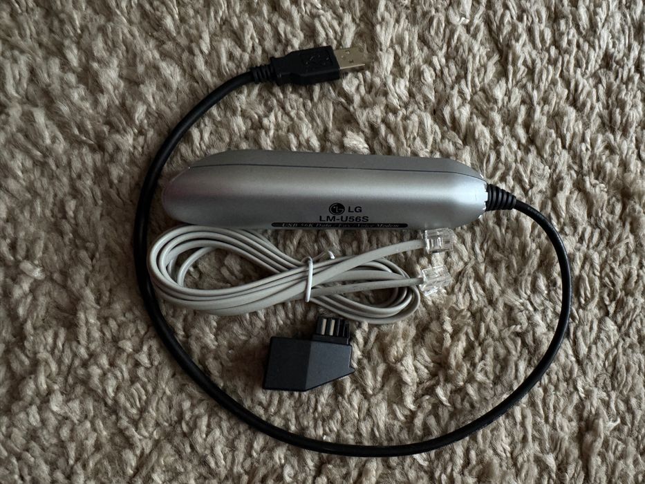 LG USB 56K Data/Fax/Voice Modem LM-U56S, новий у коробці