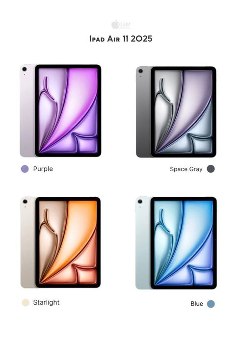 iPad Air 11 2025 128gb Space Gray Starlight  New