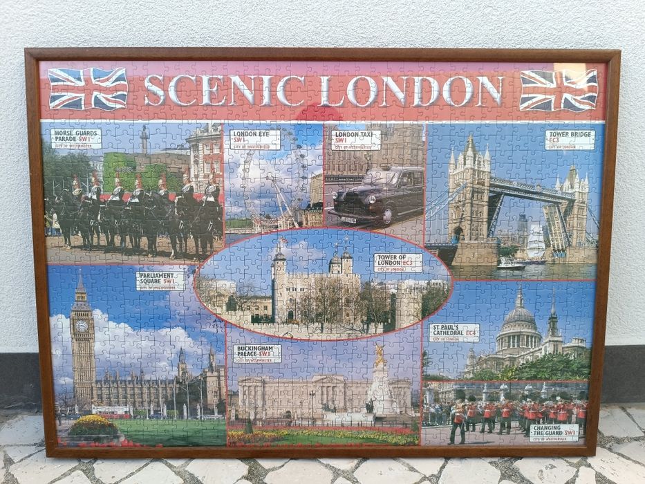 Puzzles Scenic London e Animais
