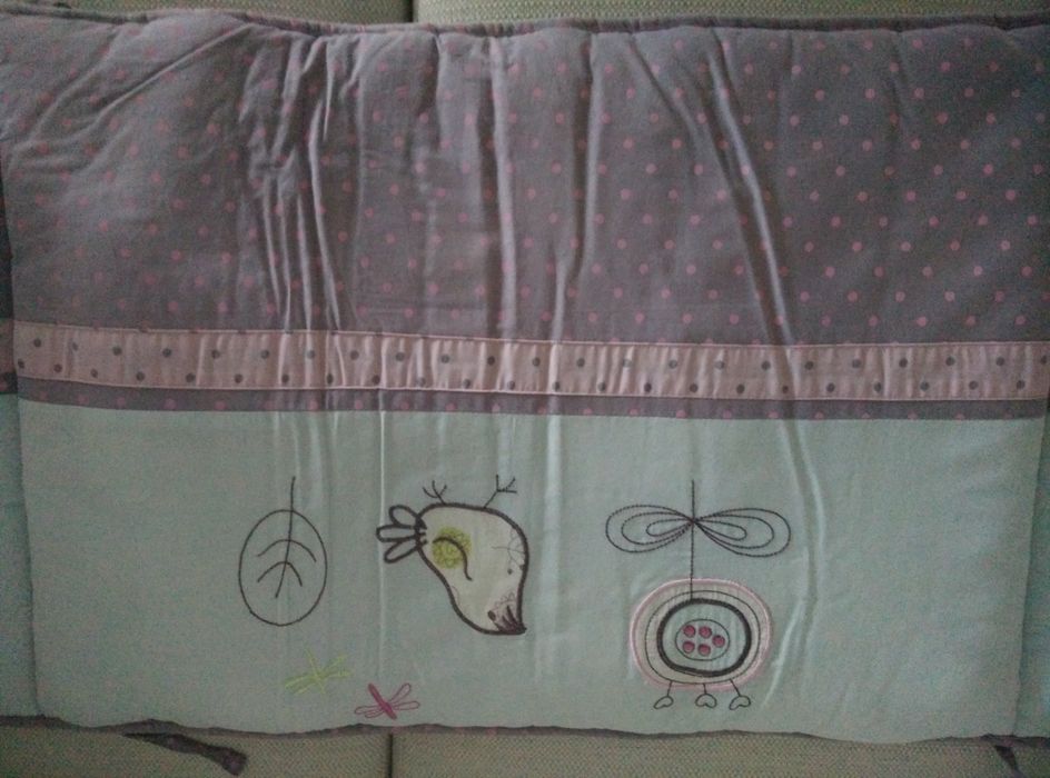 Resguardo protector cama criança