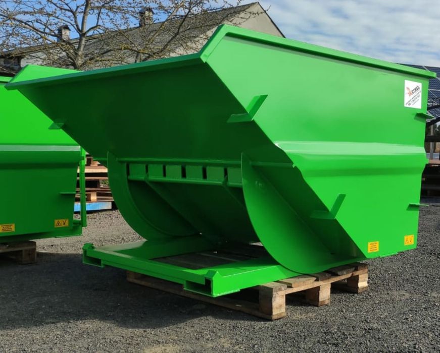 Kontener 3m3 #4 kontener samowyładowczy koleba koliba pojemnik